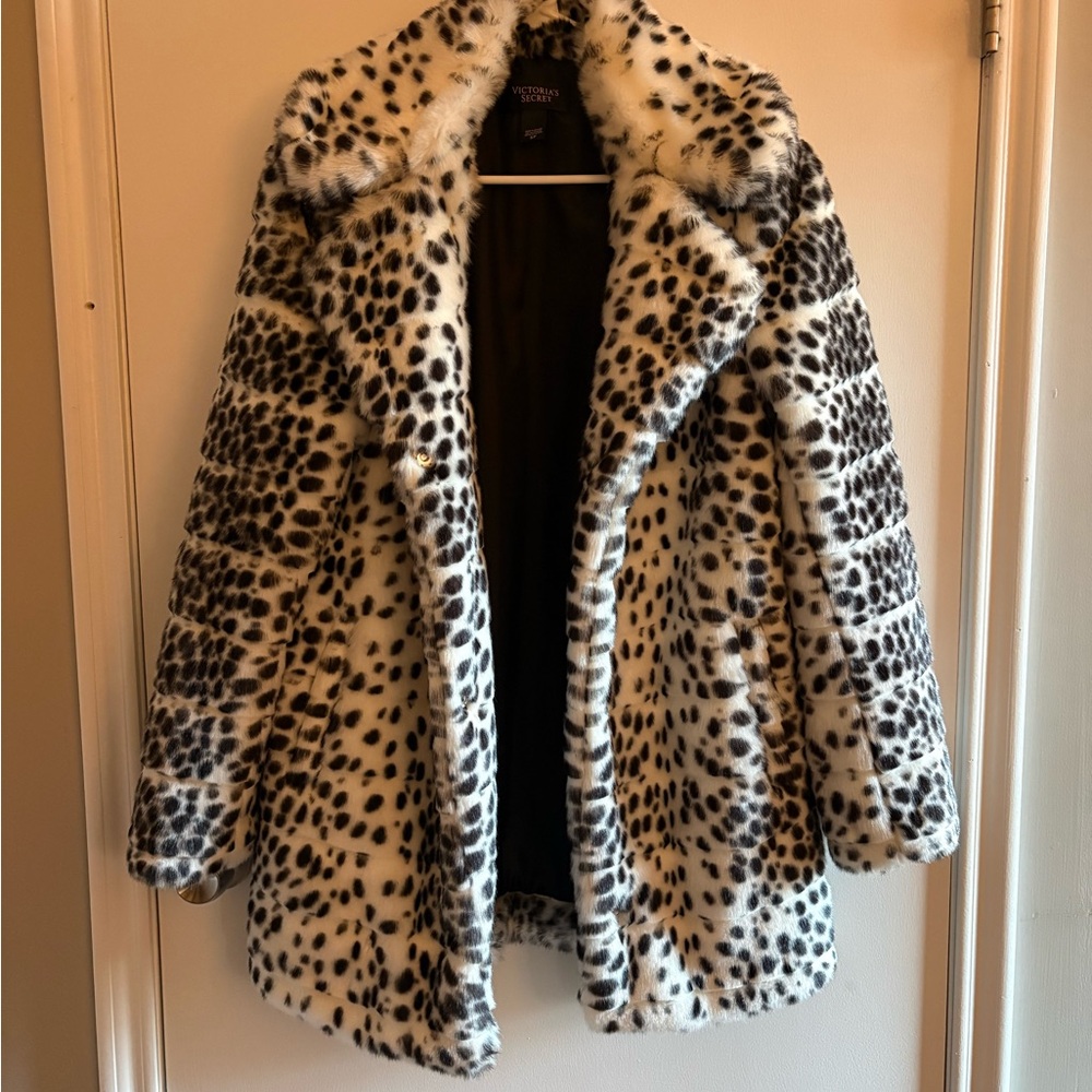 Victoria's Secret Faux Dalmatian Jacket